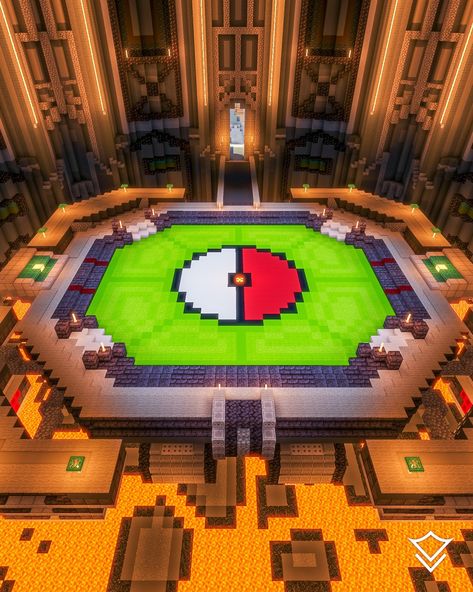 Cobblemon Builds, Minecraft Cave City, Pokemon Buildings, Pokemon Minecraft Builds, Minecraft Pokemon Builds, Minecraft Gym, Minecraft Stores Ideas, Pokémon Minecraft, Minecraft Magical Builds