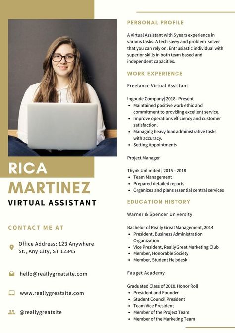 resume, portfolio, design, portfolios Virtual Assistant Resume, Resume Objective Examples, Virtual Assistant Training, Admin Assistant, Editable Resume, Cv Examples, Portfolio Examples, Resume Writing Tips, Resume Objective