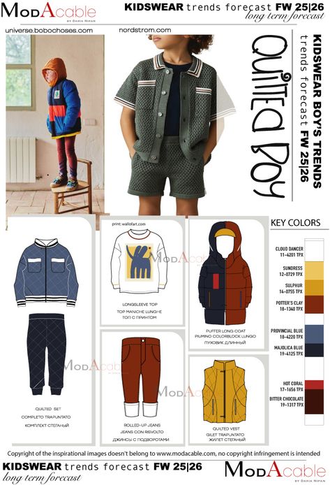 Trend Forecast 2025, Childrenswear Trends, Kidswear Trends, Shaping Swimwear, Teen Fashion Trends, Teen Trends, Fashion Trend Forecast, Rolled Up Jeans, Outerwear Trends