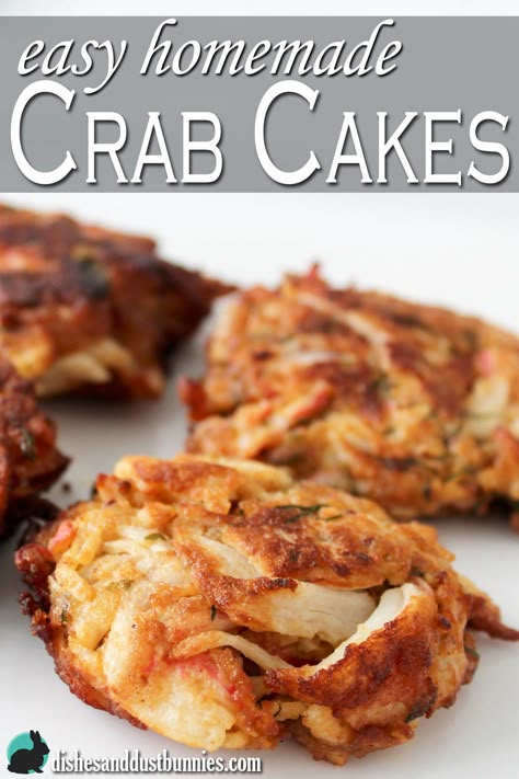 Frozen Crab Meat Recipes, Crab Cakes Without Breadcrumbs, Homemade Crab Cakes, Maryland Style Crab Cakes, Crab Cake Recipes, Crab Dishes, Crab Cake Recipe, Crab Cake, Easy Seafood