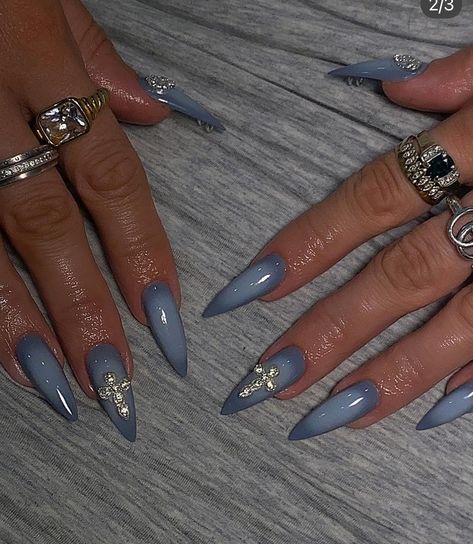 Amber French Tip Nails, Extra Long Almond Nails, Wife Nails, Milky Nails, Edgy Nails, Work Nails, Classy Acrylic Nails, Glamorous Nails, Nail Idea