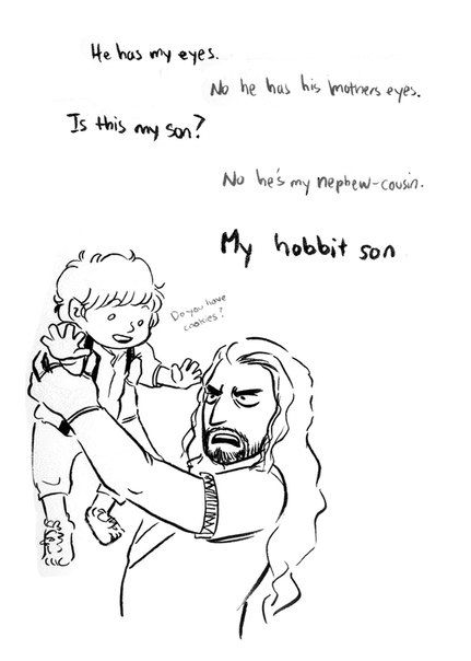 Photo Bilbo X Thorin, Thilbo Bagginshield, Hobbit Funny, J.r.r. Tolkien, Lotr Funny, Hobbit Art, Middle Earth Art, Lotr Art, Bilbo Baggins