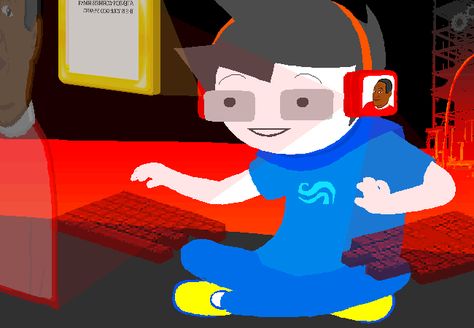 John Egbert, Ms Paint, Homestuck, A Boy, Paint