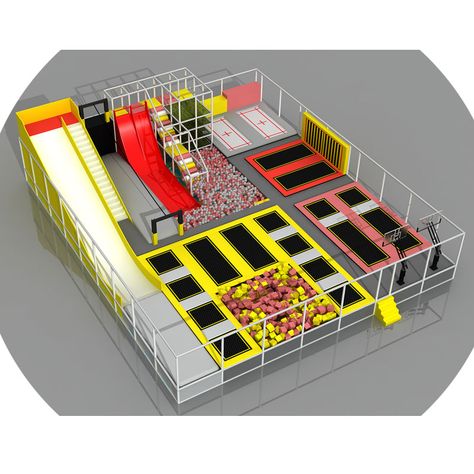 Indoor Trampoline Park, Club Design Interior, Bistro Interior, Trampoline Room, Adult Playground, Park Equipment, Indoor Trampoline, Kids Indoor Playground, Trampolines