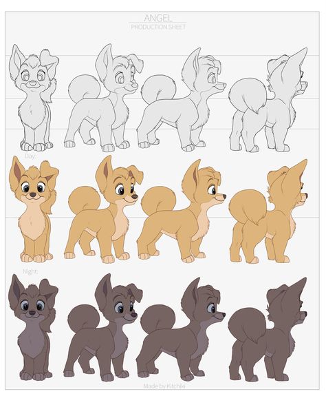 Wolf Character, Character Model Sheet, Animal Character, Disney Sketches, Model Sheet, Dog Modeling, Pinturas Disney, Lady And The Tramp, Character Sheet