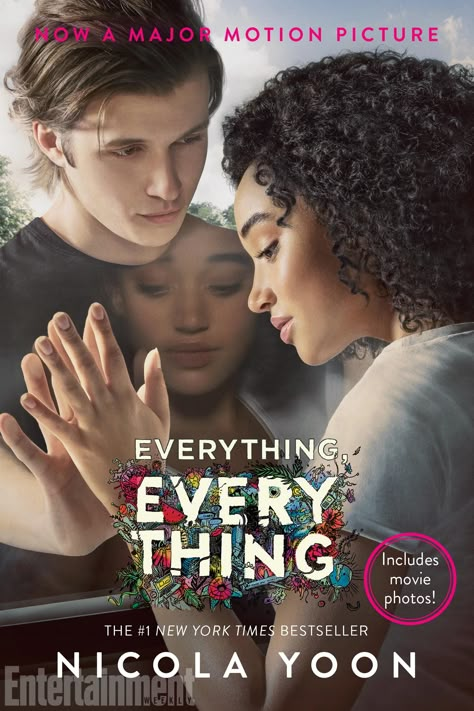 Everything, Everything, by Nicola Yoon (Movie Tie-In Edition) Everything Everything Movie, Nicola Yoon, Everything Everything, Amandla Stenberg, رعب نفسي, Nora Roberts, Netflix Movies, George Orwell, Interesting News