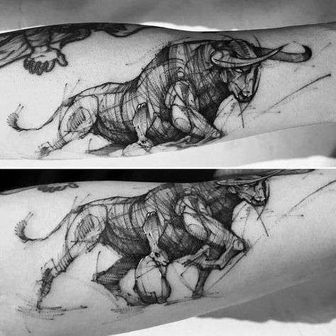 Cherokee Tattoos, Ox Tattoo, Bull Artwork, Bull Tattoo, Atlas Tattoo, Cow Tattoo, Worlds Best Tattoos, Bull Tattoos, Taurus Tattoos