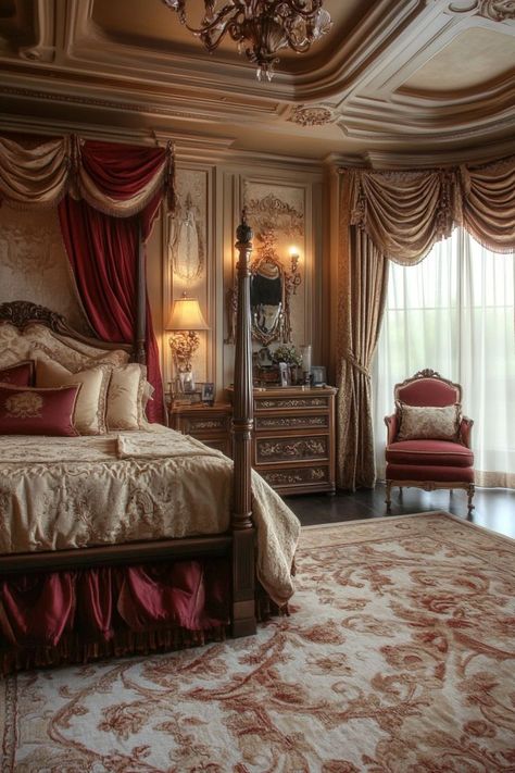 Create a Timeless Retreat with Traditional Bedroom Ideas 🛏️✨ Design a classic and elegant bedroom with traditional decor. Use vintage furniture, rich fabrics, and timeless accents for a cozy and sophisticated space. 🌿🕰️ #TraditionalBedroom #HomeDecor #ClassicStyle #BedroomInspo Timeless Bedroom Ideas, Traditional Bedroom Ideas, Traditional Bedroom Design, Design Words, Timeless Bedroom, Drapery Designs, Pretty Bedroom, Traditional Bedroom, Elegant Bedroom