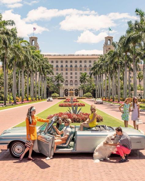 Jetset Lifestyle, The Breakers Palm Beach, Breakers Palm Beach, Gray Malin, The Breakers, Coastal Blue, Framing Photography, Fine Art Photography Print, Tropical Landscaping