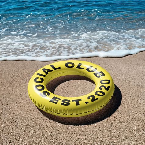 Yellow swim ring mockup, editable design | free image by rawpixel.com / north Swimming Ring, Swim Ring, Beach Water, Awesome Designs, Best Stocks, Best Templates, Mockup Psd, Mockup Design, Free Png