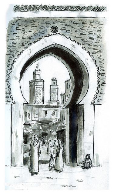 Explore Joan López Molina's photos on Flickr. Joan López Molina has uploaded 222 photos to Flickr. Imaginary Place Drawing, Historical Monuments Drawing, Hawa Mahal Sketch, Alhambra Drawing, Rajasthan Architecture Sketches, Travelling Journal, Mastaba Egypt Sketch, Alhambra Palace Drawing, Imaginary Places