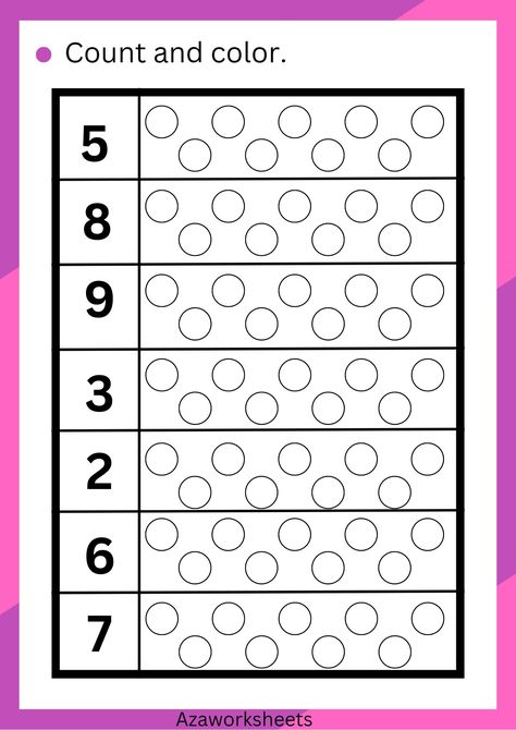 Numeracy Worksheet For Nursery, Kg3 Math Worksheets, Worksheet For Kindergarten Math 1-20, Mathematics Kindergarten Worksheets, Maths Work Sheet For Nursery, Simple Math Worksheets For Preschoolers, Count And Color Worksheets Preschool, Math Worksheet For Preschool, Preschool Math Worksheet