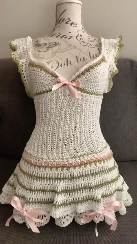 Crochet Fairy, Confection Au Crochet, Mode Crochet, Crochet Business, Crochet Design Pattern, Crochet Clothing And Accessories, Crochet Clothes For Women, Kawaii Crochet, Crochet Fashion Patterns