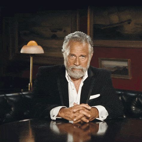 The Original 'Most Interesting Man' Is Ditching Beer For TequilaDelish Facepalm Gif, World Gif, Welcome Gif, Selling On Instagram, Images Gif, Newest Trends, Animated Gif, Cool Gifs, Funny Gif