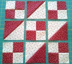 Jacob Ladder, Colchas Quilting, Jacobs Ladder, Quilt Blocks Easy, Red And White Quilts, Quilting Designs Patterns, Quilting Board, Quilt Block Patterns Free, Quilt Square Patterns