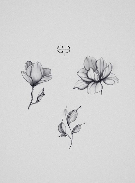 Magnolia Wrist Tattoo, Magnolia Spine Tattoo, Fine Line Magnolia Tattoo, Small Magnolia Tattoo, Magnolia Tattoo Simple, Flower Tattoo Fine Line, Magnolia Tattoos, Magnolia Flower Tattoo, Piglet Quotes