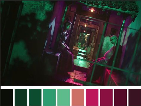 Weird Colour Combinations, Horror Movie Colour Palette, Zombie Colour Palette, Unsettling Color Palette, Dystopian Colour Palette, Movie Color Palettes, Eerie Color Palette, Horror Colour Palette, Dystopian Color Palette