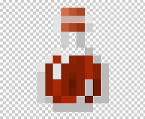 Minecraft Bottle Pixel Art, Minecraft Potion Painting, Minecraft Potion Bottle Pixel Art, Minecraft Potion Bottle, Minecraft Items Pixel Art, Minecraft Plushies, Minecraft Potions, Minecraft Tattoo, Minecraft Png