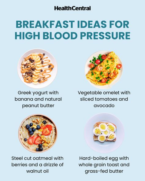 Blood Pressure Lowering Foods, Blood In Blood Out, Whole Grain Toast, High Blood Pressure Diet Meals, High Blood Pressure Recipes, Osmosis Jones, High Blood Pressure Diet, Morning Meals, Lower Blood Pressure Naturally