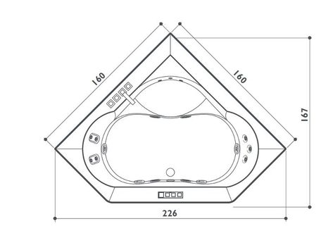 Dimensions AURA CORNER 160 Bathtub Dimensions, Bathtub Design, Whirlpool Bathtub, Price List, Corner Bathtub, Aura, Design