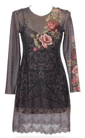 Michal Negrin, Long Sleeve Tunic Dress, Everyday Dress, Mode Boho, Vintage Clothes Women, Vintage Style Dresses, Lovely Clothes, Tulle Fabric, Look Cool