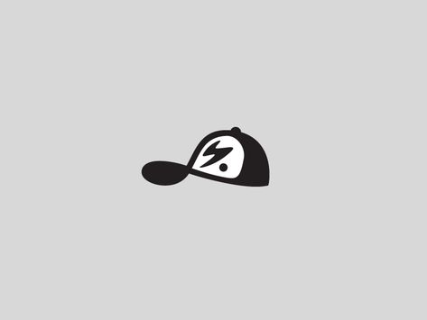 Logomark Design, Cap Store, Creative Branding Design, Hat Png, Frame Logo, Identity Design Logo, Creative Icon, Best Logo Design, Simple Logo