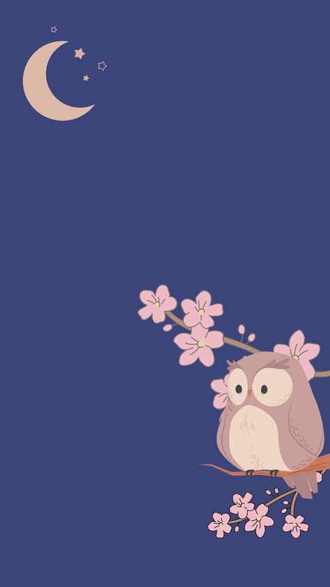 Cartoon Owl Wallpaper, Cute Owl Wallpaper Phone Wallpapers, Owl Wallpaper Aesthetic, Owl Iphone Wallpaper, Cute Owl Wallpaper, Wallpaper Cute Kawaii, Paper Napkin Folding Ideas, Owl Aesthetic, Owl Wallpaper Iphone