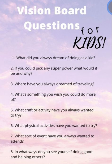 Vision Board For Kids Ideas, Vision Board Middle School, Vision Board Kids Ideas, Vision Board With Kids, Kid Vision Board Ideas, Kids Vision Board Ideas Free Printable, Teen Vision Board Ideas, Kid Vision Board, Kids Vision Board Ideas