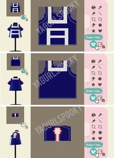 Mha Animal Crossing Designs, Mha Animal Crossing Clothes, Acnh Mha, Mha Animal Crossing, Anime Island, Animal Crossing Music, Seshomaru Y Rin, Acnh Clothes, Animal Crossing Memes