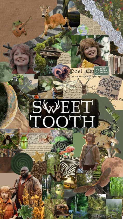 #sweettooth #nature #show #aesthetic Teeth Aesthetic, Emily In Paris, Sweet Tooth, Kitty, Nature