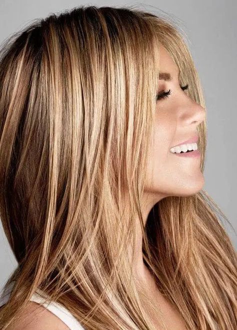 Cool Ash Blonde With Honey Highlights Honey Blonde Hair Color, Honey Hair Color, Jennifer Aniston Hair, Blond Balayage, Dirty Blonde Hair, Hair Color Light Brown, Honey Blonde Hair, Honey Hair, Brown Blonde Hair