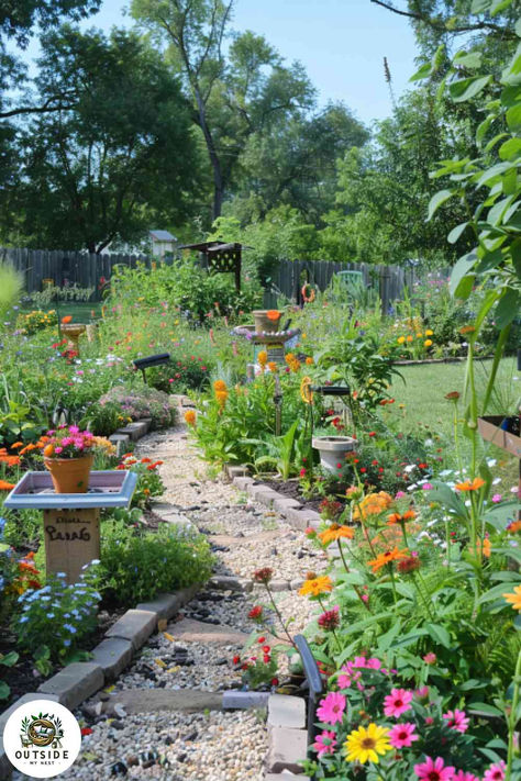 Invite nature in with a butterfly garden oasis, where colorful blooms and serene pathways create a perfect haven. Tap to discover how to create your own! Butterfly Garden Backyard, Home Butterfly Garden, Diy Butterfly Garden Ideas, Indoor Butterfly Garden, Butterfly Garden Ideas Landscaping, Butterfly Garden Design Layout, Backyard Butterfly Garden, Bee Oasis, Butterfly Garden Ideas