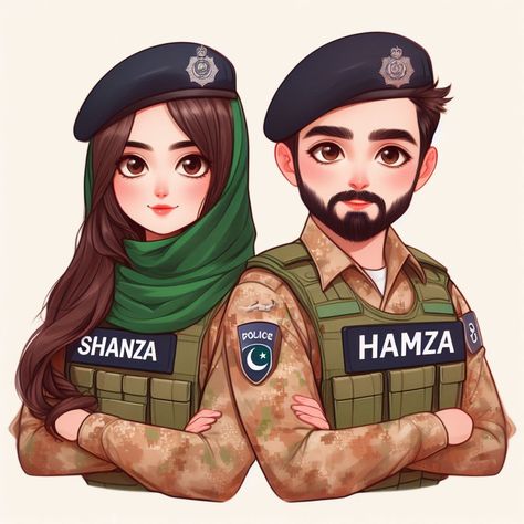 Shanza & hamza name plates police/army couples Hamza Name, Police Couple, Army Couples, Army Couple, Couples Songs, Name Plates, Couple Songs, Cute Couple Songs, Cute Love Couple