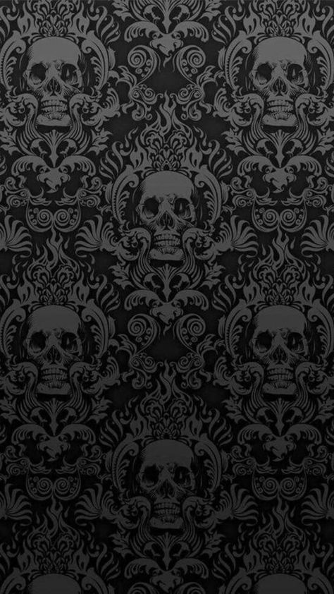 Back Ground, Damask, Black And White, White, Black