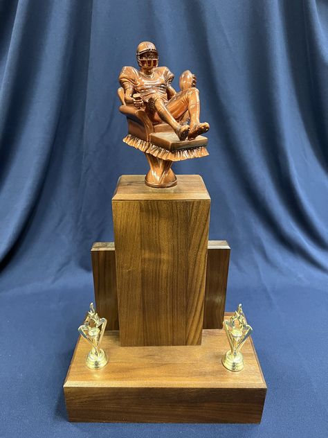 Custom Engraved Fantasy Football Tower Trophy - GOAT at the Top - Perfect Award for League Champions and Epic Wins - Football Winner Award Fantasy Football League, League Champions, Engraved Plaque, Awards Trophy, Trophies & Awards, Memorable Quotes, Fantasy Football, Holiday Deals, Football League