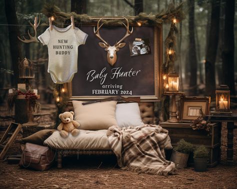 Hunting Pregnancy Announcement Digital, Daddy's Hunting Buddy Baby Announcement, Editable Social Media Birth Reveal, Camouflage Baby Reveal Hunting Pregnancy Announcement, Birth Reveal, Fall Baby Announcement, Baby Hunter, Thanksgiving Pregnancy Announcement, Hunting Baby, It's A Boy Announcement, Gender Announcements, Funny Pregnancy Announcement