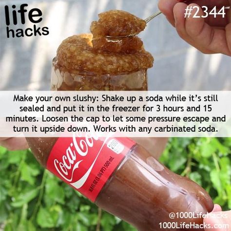 Photo | 1000 Life Hacks | Bloglovin’ Summer Life Hacks, 1000 Life Hacks, Diy Life Hacks, Milkshakes, Slushies, Frappe, A Drink, Food Hacks, Cooking Tips