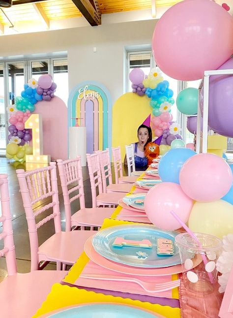 First Birthday Ms Rachel, Mrs Rachel Birthday Party Ideas, Ms Rachael Birthday Party, Miss Rachel Themed Birthday Party, Ms Rachel 2nd Birthday Party Theme, Mrs Rachel Birthday Party Theme, Ma Rachel Birthday Party, Ms Rachel 2nd Birthday Party, Ms Rachel Birthday Party Decorations