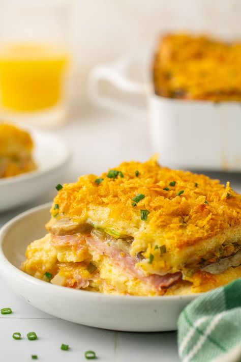 Christmas Morning Wife Saver (Breakfast Casserole) - Every Last Bite Christmas Morning Casserole Make Ahead, Layered Breakfast Casserole, Christmas Morning Breakfast Make Ahead, Festive Christmas Breakfast, Wife Saver Casserole, Breakfast Wife Savers, Wifesaver Breakfast, Wifesaver Breakfast Casseroles, Savory Breakfast Casserole Christmas Morning