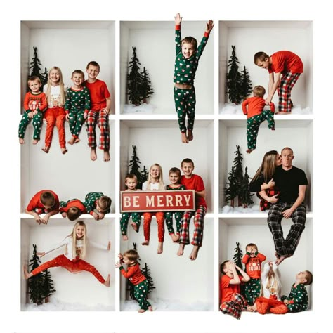 Toddler Christmas Photoshoot, Christmas Photoshoot Kids, Outdoor Christmas Photos, Christmas Family Photoshoot, Family Christmas Card Photos, Baby Christmas Photos, Diy Photo Backdrop, Christmas Photo Props, Family Christmas Pictures