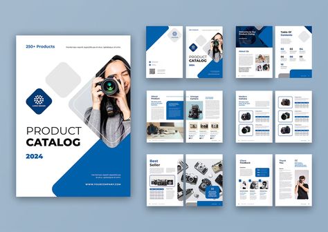 Product Catalog Template InDesign INDD & IDML. 12 Custom Pages. Business Catalog Design Templates, Brand Layout Template, Product Design Template, Product Catalogue Design Ideas, Catalog Page Design, Product Catalogue Design Layout Ideas, Product Catalog Layout, Product Catalog Design Layout Templates, Digital Catalog Design