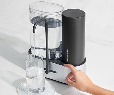 53 Unique Gifts For Couples That They'll Both Love Brita Pitcher, Countertop Water Filter, Water Filter System, Unique Gifts For Couples, White Faucet, Water Filters System, Home Health Remedies, Water Filtration, Water Purifier