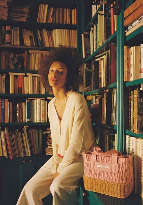 Library Photo Shoot, Spring Editorial, Model Citizen, Miu Miu Handbags, Fashion Spring, Fashion Photoshoot, Fashion Shoot, Editorial Photography, Fashion Photographer