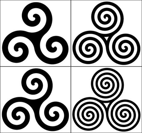 Triple Spiral | I like that... Krachtig, Keltisch (pluspunt … | Flickr Spiral Tattoo, Witchcraft Symbols, Spiral Tattoos, Triple Spiral, Irish Tattoos, I Like That, Celtic Patterns, Symbols And Meanings, Celtic Tattoos