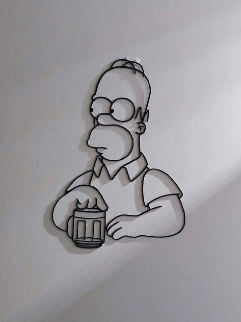 Homer Simpson Beer by Onkelsam - MakerWorld Homer Simpson Tattoo, Highland Cow Tattoo, Homer Simpson Beer, Simpson Tattoo, Beer Tattoo, Beer Tattoos, Simpsons Tattoo, Duff Beer, Cow Tattoo