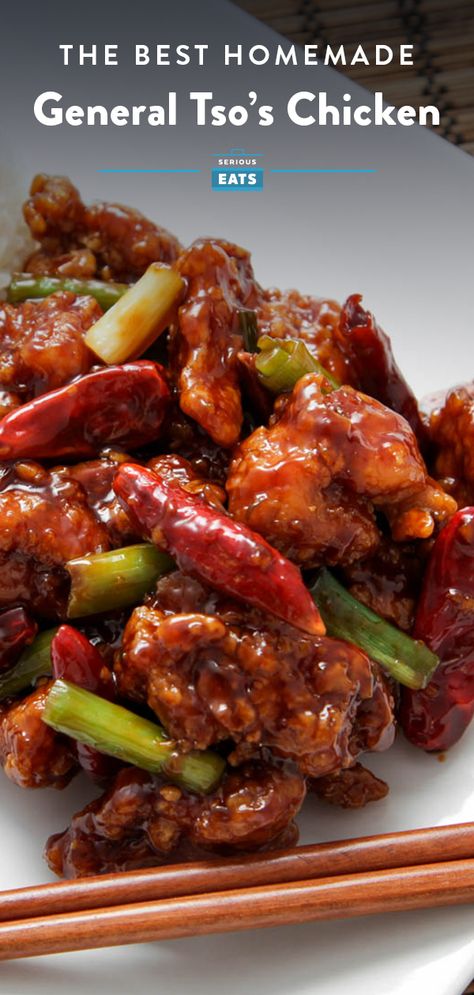 General Chicken, General Tso's Chicken Recipe, General Tso's Chicken, Chinese Chicken Recipes, Tso Chicken, General Tso Chicken, General Tso, Sliced Steak, Easy Chinese Recipes