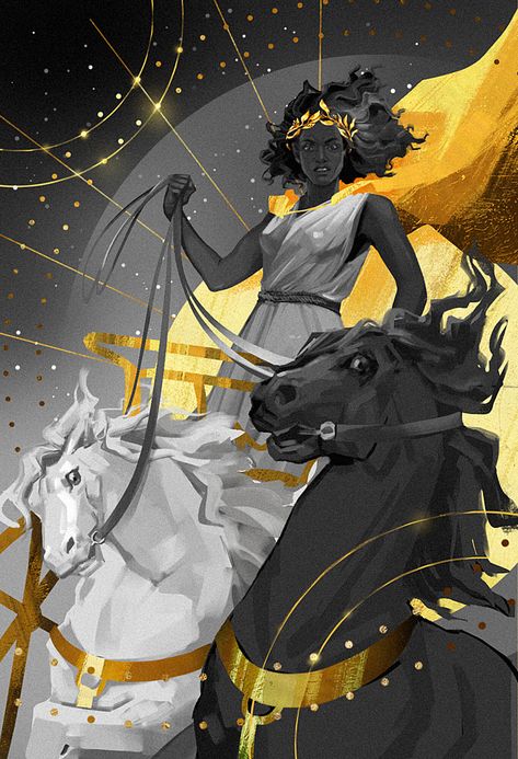 ArtStation - The Chariot Chariot Tarot, The Chariot Tarot, Tarot Major Arcana, Tarot Cards Art, Angel Cards, Tarot Art, Major Arcana, Cool Art Drawings, Oracle Cards