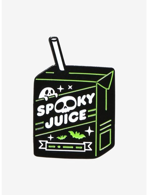 Juice Carton, Juice Box, A Ghost, Kawaii Drawings, Green Enamel, Cute Doodles, Text Design, Halloween Art