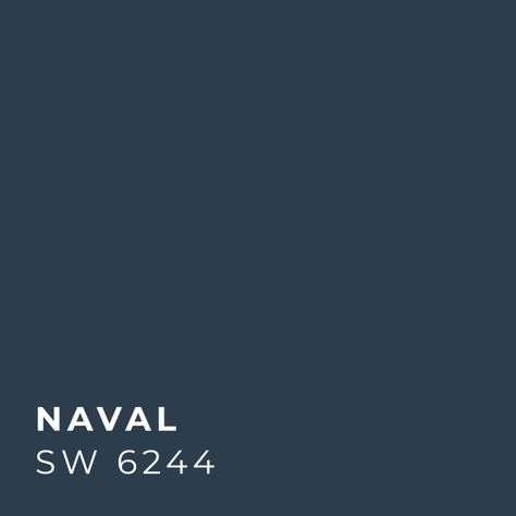 How to Incorporate Naval into your Bedroom Style Sherwin Williams Navel, Naval Bedroom, Naval Sw 6244, Naval Sherwin Williams, Powder Room Redo, Modern Bedroom Colors, Blue Bedroom Ideas, Bedroom Colour Palette, Neutral Pillows