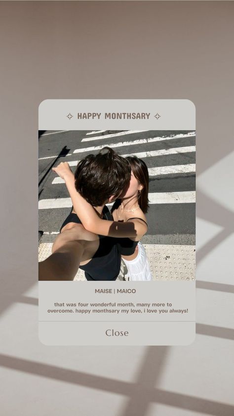 Happy Monthsary Caption, 6 Months Anniversary Insta Story, Monthsary Caption For Boyfriend, Caption For Anniversary, Monthsary Caption Ig Story, Monthsary Background Aesthetic, Monthsary Caption, Monthsary Template, Monthsary Background